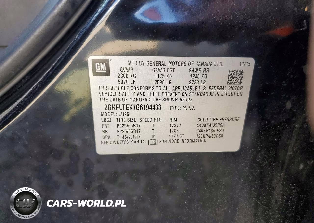 2016 GMC Terrain Sle VIN:2GKFLTEK7G6194433 - 12