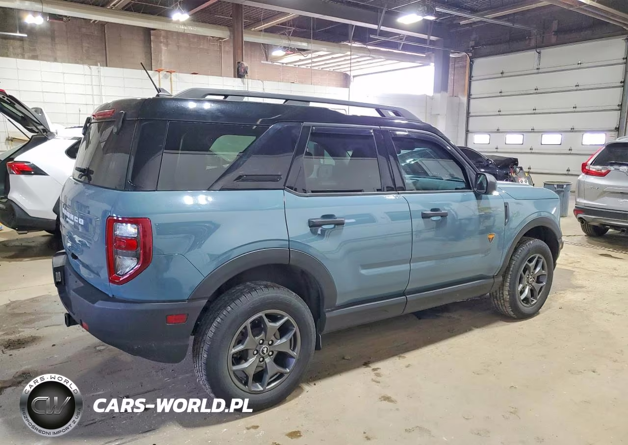 2022 Ford Bronco Sport Badlands VIN:3FMCR9D99NRE22433 - 3