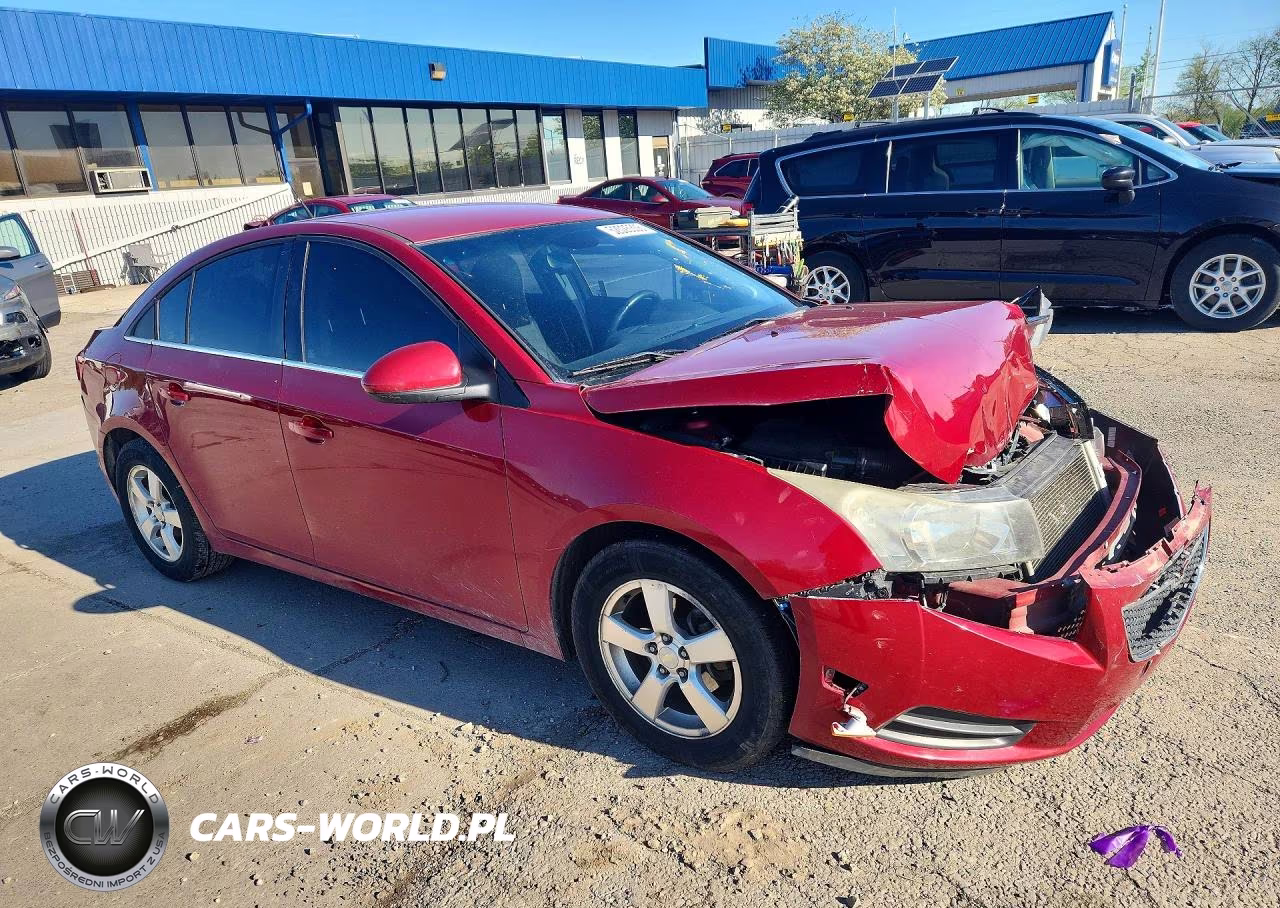 2013 Chevrolet Cruze Lt VIN:1G1PC5SB8D7152499 - 4