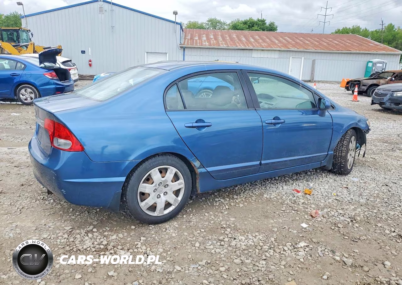 2010 Honda Civic Lx VIN:2HGFA1F55AH563902 - 3