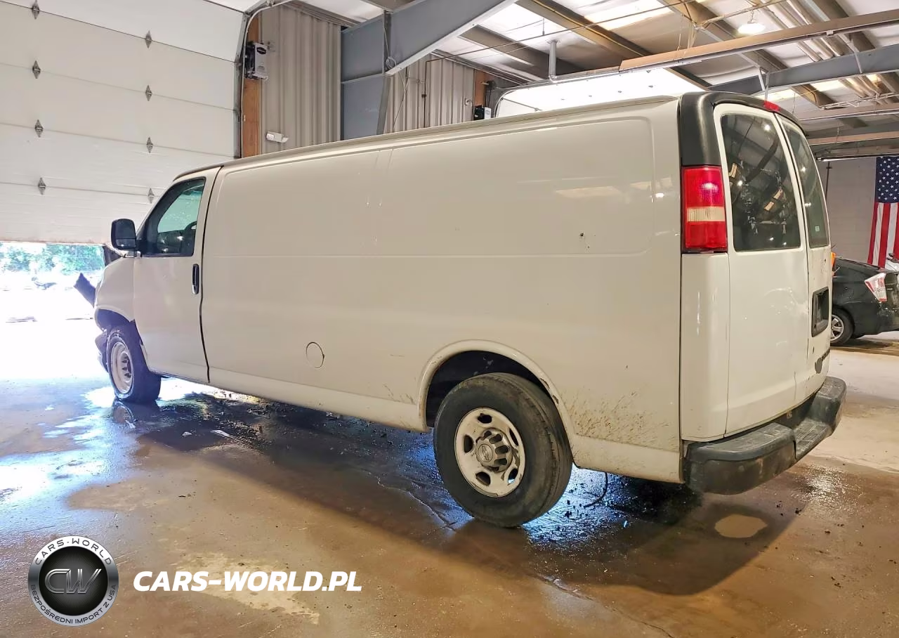 2013 Chevrolet Express 2500 Cargo Delivery Van VIN:1GCWGGCA1D1159306 - 2
