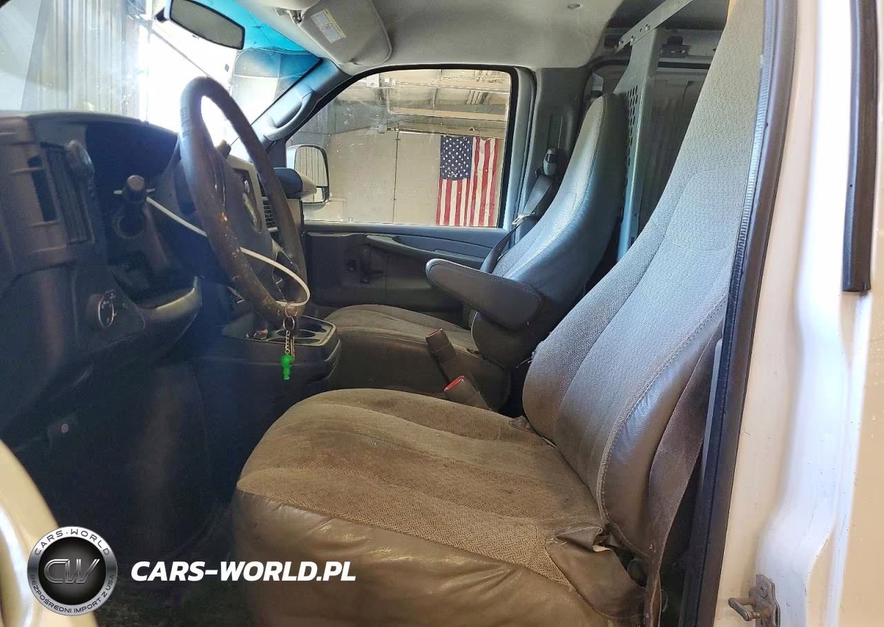 2013 Chevrolet Express 2500 Cargo Delivery Van VIN:1GCWGGCA1D1159306 - 7