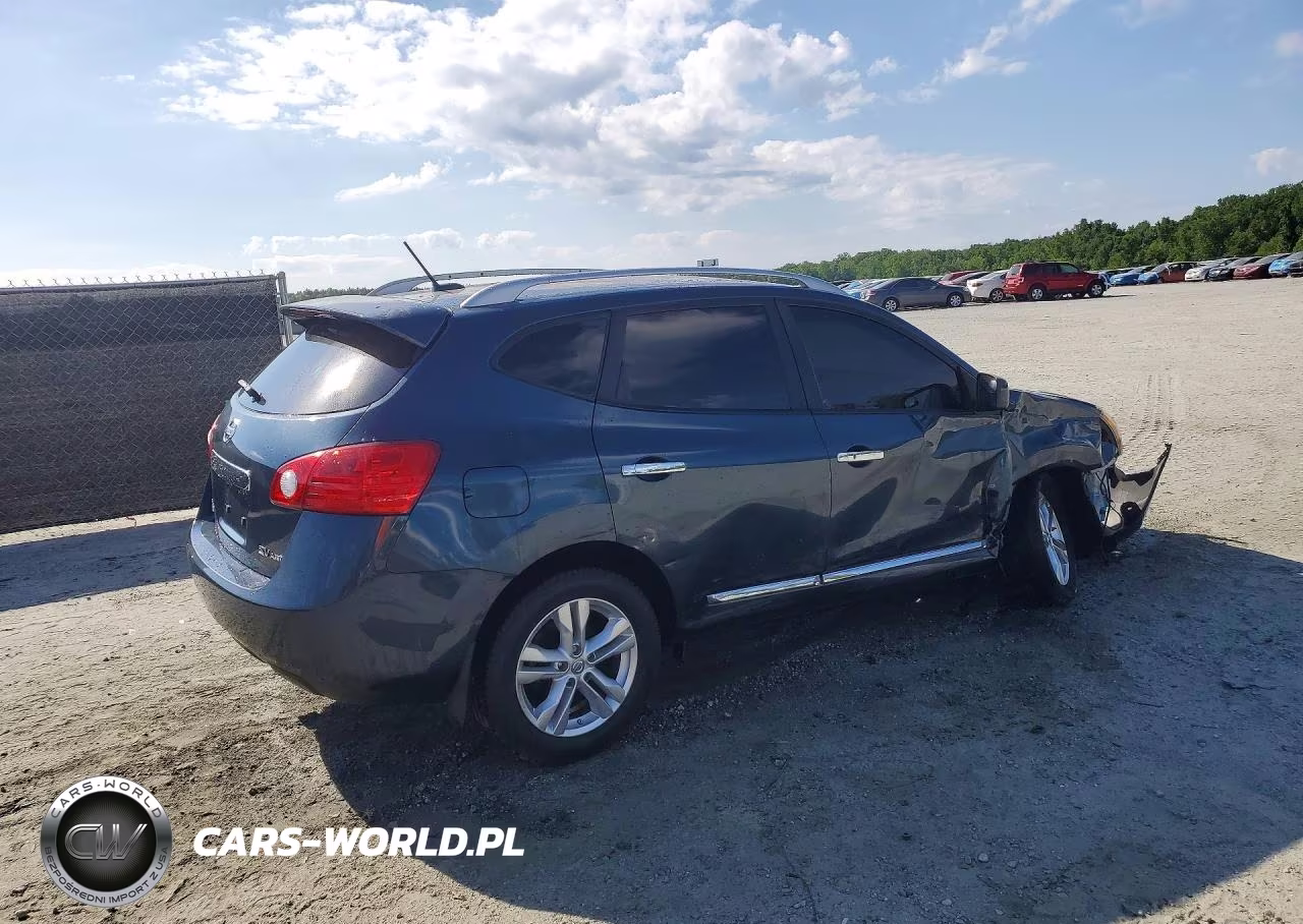 2013 Nissan Rogue S VIN:JN8AS5MV3DW644357 - 3