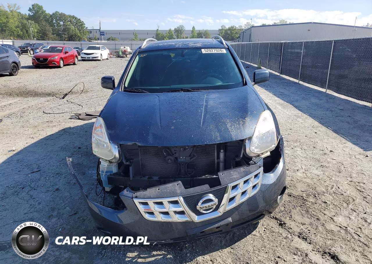 2013 Nissan Rogue S VIN:JN8AS5MV3DW644357 - 5