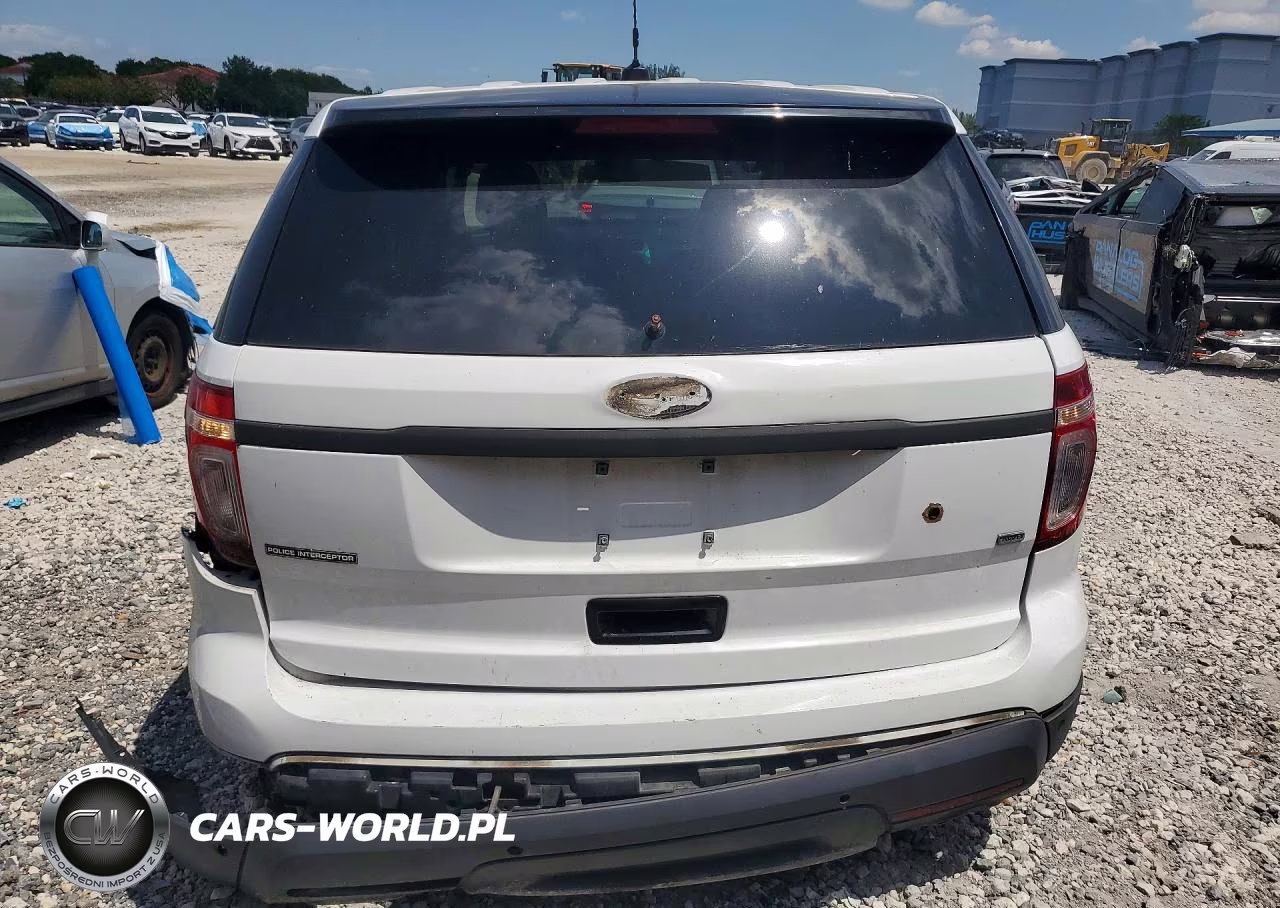 2014 Ford Explorer Police Interceptor VIN:1FM5K8AR5EGA18841 - 6