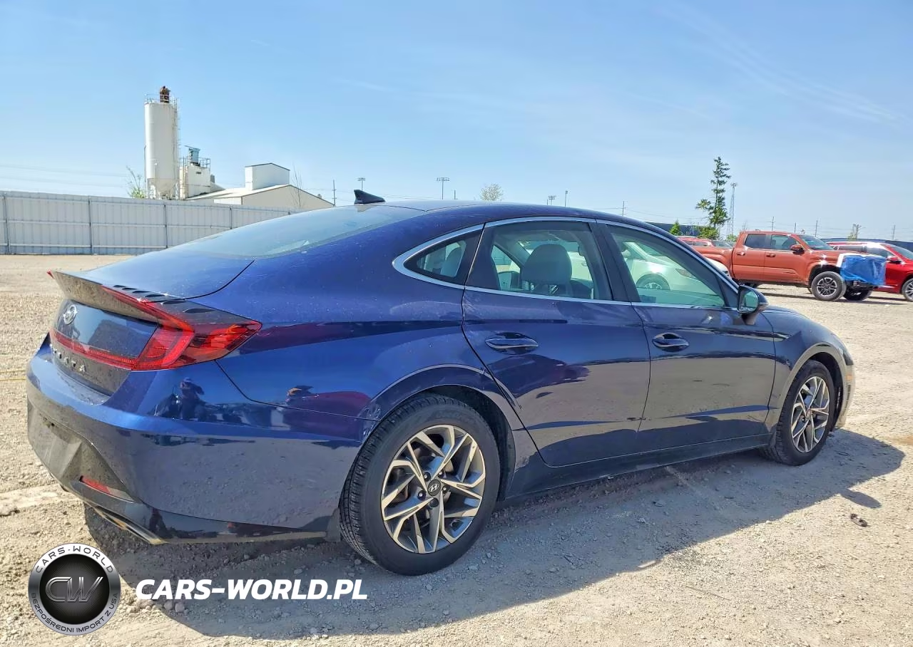 2021 Hyundai Sonata Sel VIN:5NPEL4JA8MH066655 - 3