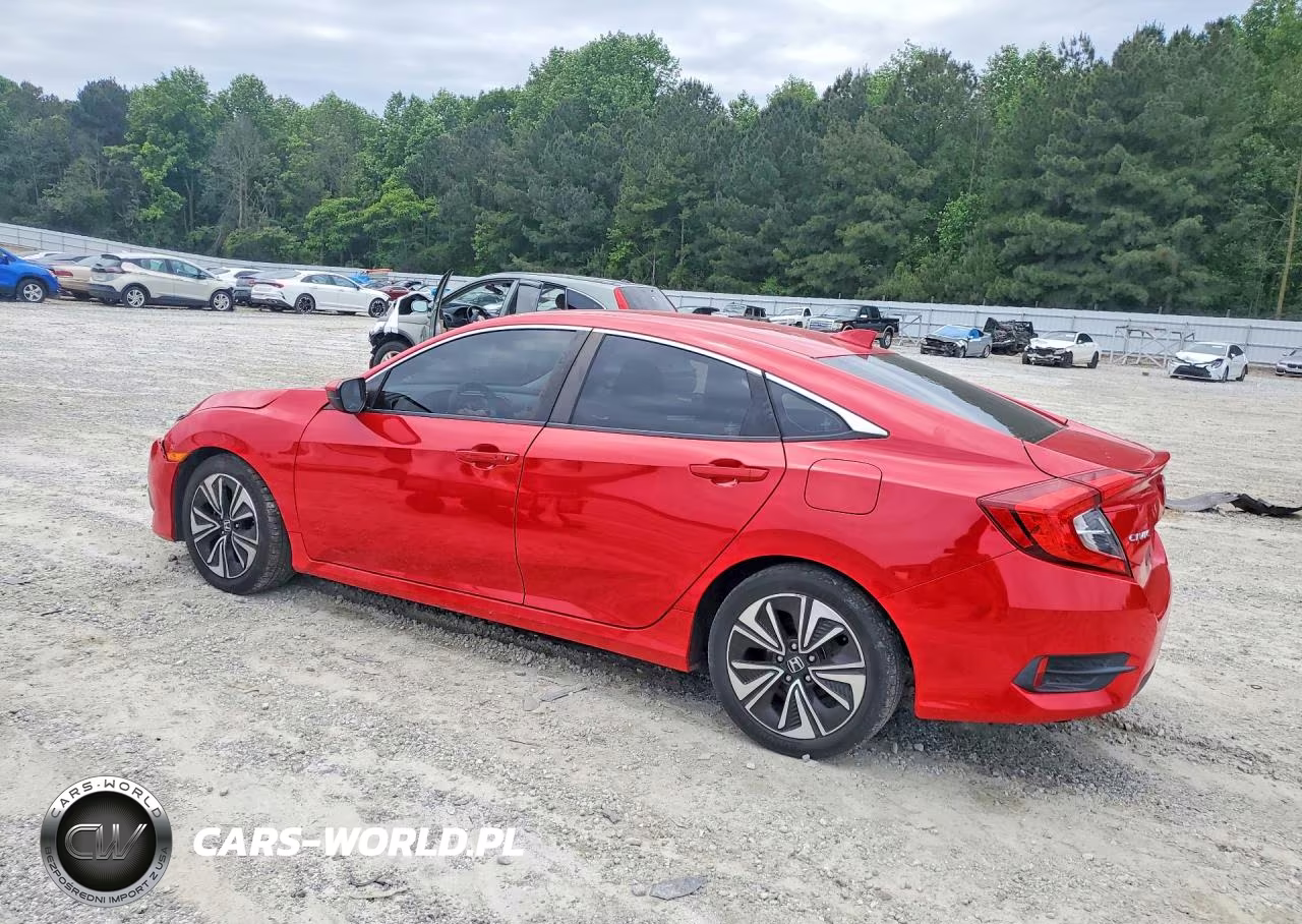 2017 Honda Civic Ex VIN:2HGFC1F33HH653584 - 2