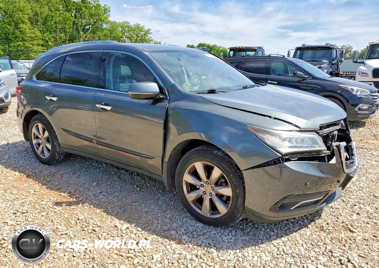2015 Acura Mdx Advance VIN:5FRYD4H83FB018557 - 4