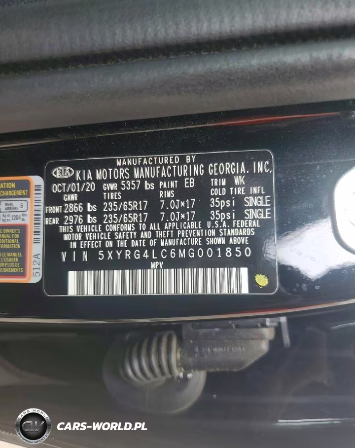 2021 Kia Sorento Lx VIN:5XYRG4LC6MG001850 - 13