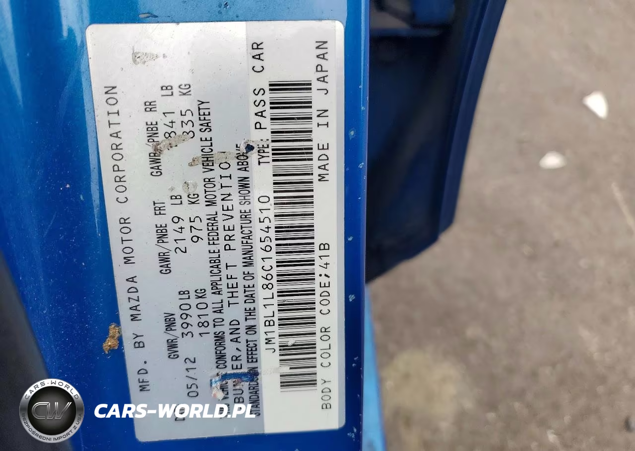 2012 Mazda 3 I VIN:JM1BL1L86C1654510 - 13