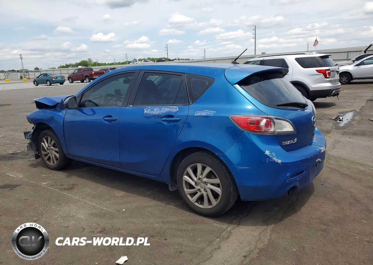 2012 Mazda 3 I VIN:JM1BL1L86C1654510 - 2