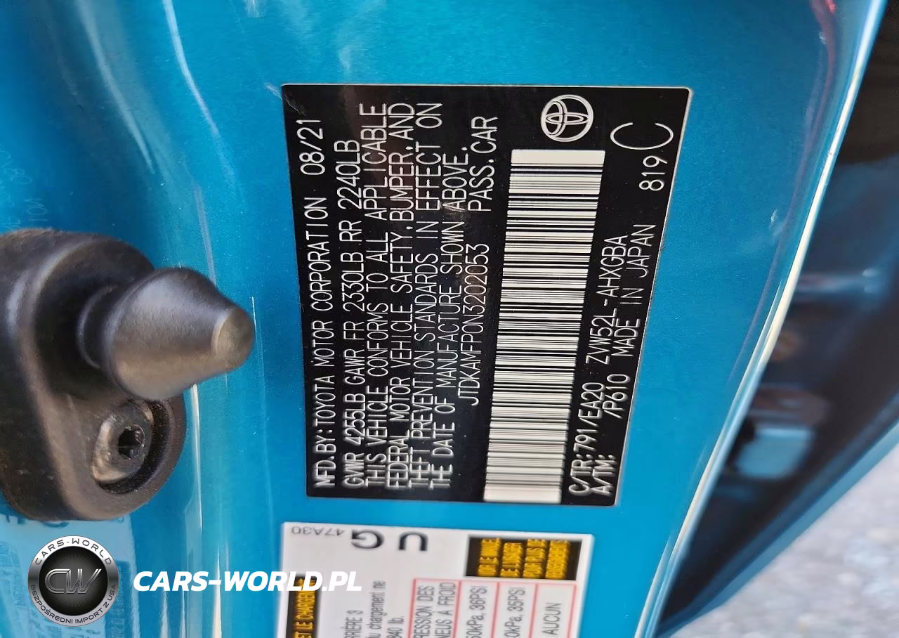 2022 Toyota Prius Prime Xle VIN:JTDKAMFP0N3202053 - 13