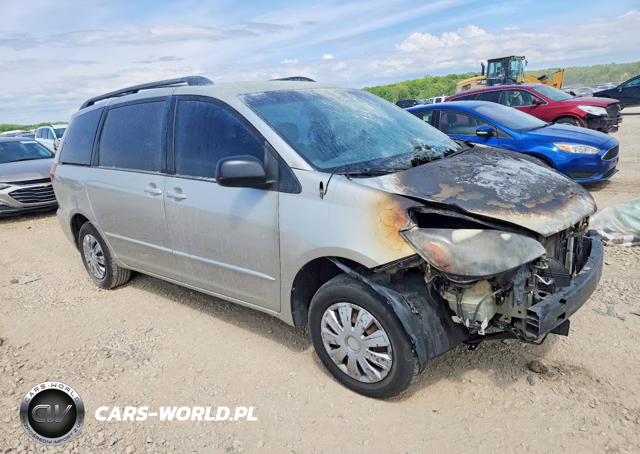 2005 Toyota Sienna Ce 8 Passenger VIN:5TDZA23C55S351075 - 4