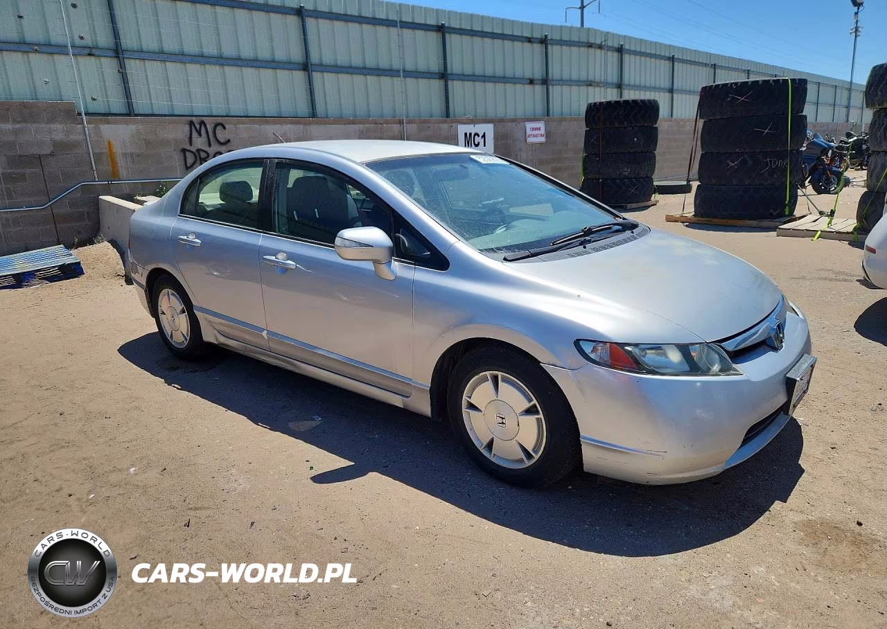 2008 Honda Civic Hybrid VIN:JHMFA362X8S012916 - 4