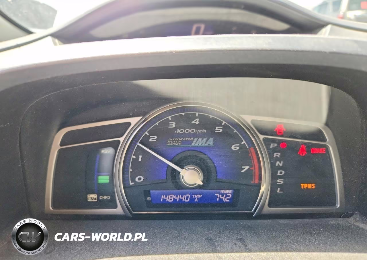 2008 Honda Civic Hybrid VIN:JHMFA362X8S012916 - 9