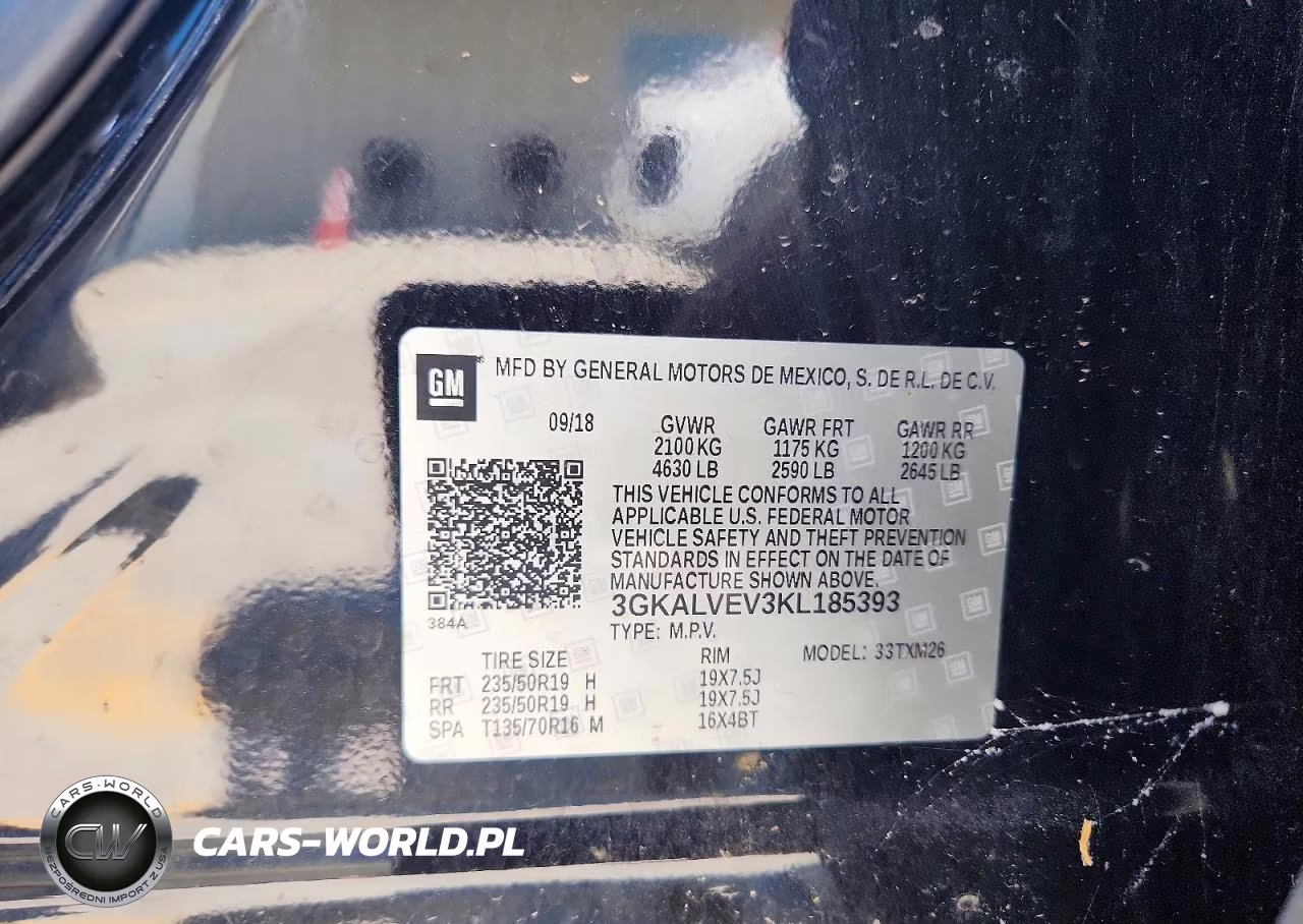 2019 GMC Terrain Slt VIN:3GKALVEV3KL185393 - 13