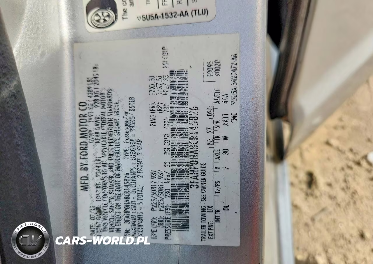 2012 Ford Fusion Se VIN:3FAHP0HA8CR145826 - 12
