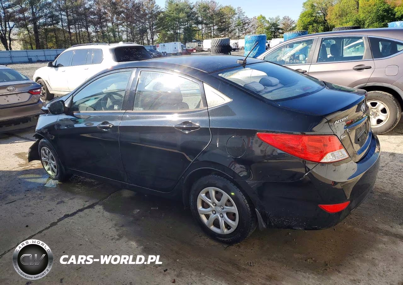 2012 Hyundai Accent Gls VIN:KMHCT4AE8CU121891 - 2