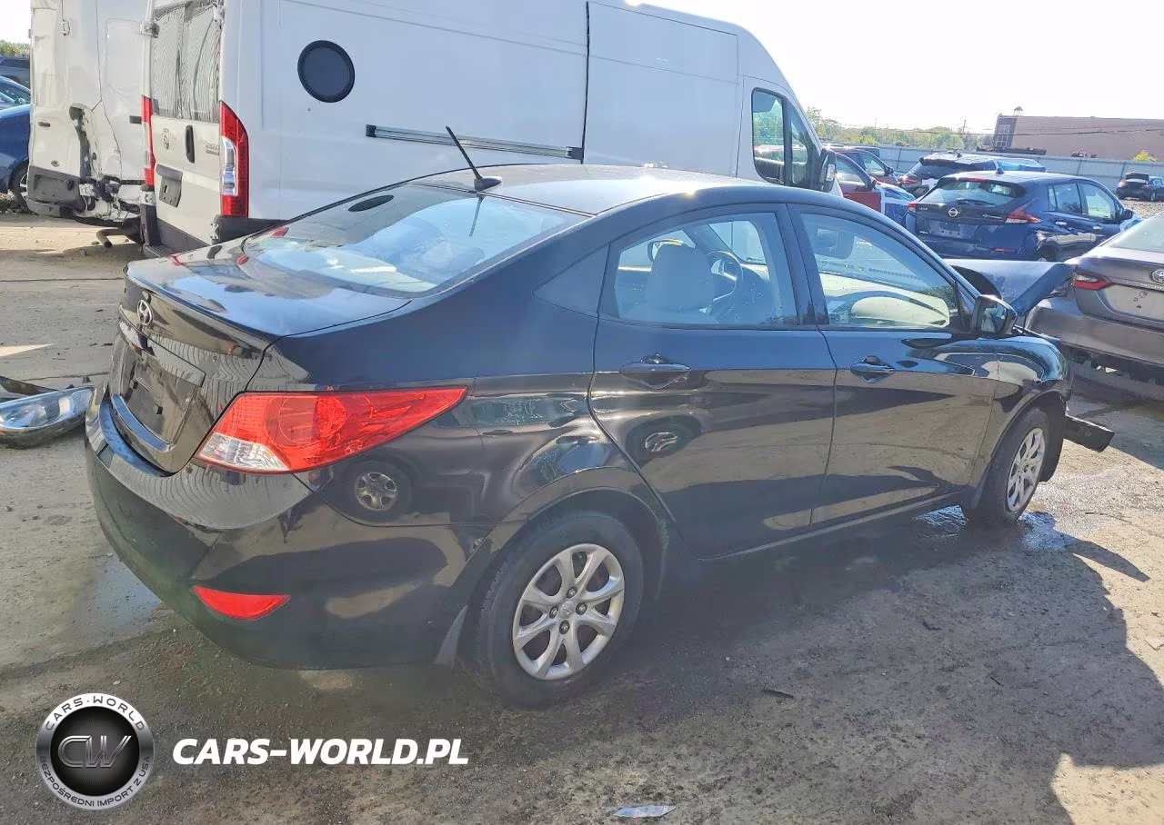 2012 Hyundai Accent Gls VIN:KMHCT4AE8CU121891 - 3