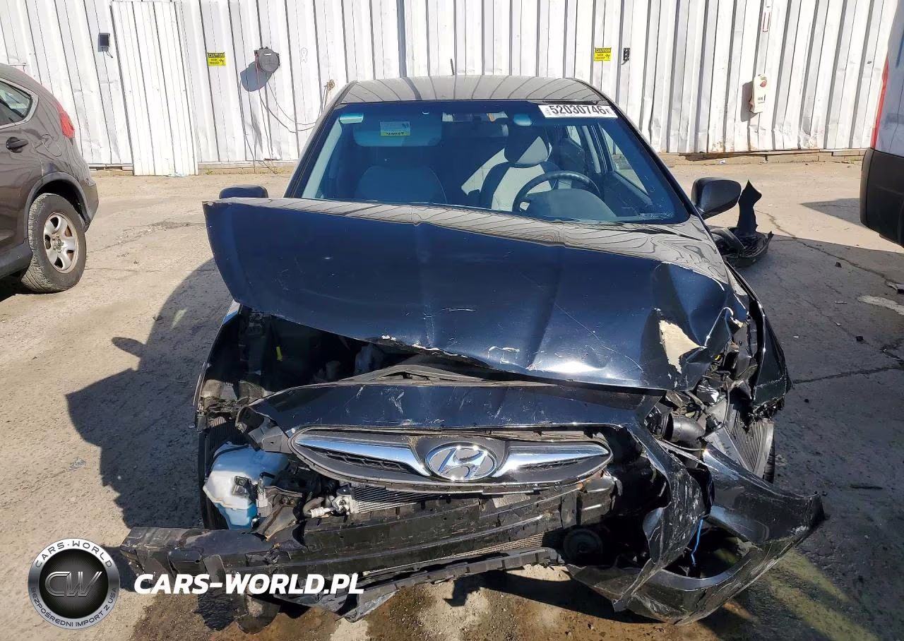 2012 Hyundai Accent Gls VIN:KMHCT4AE8CU121891 - 5