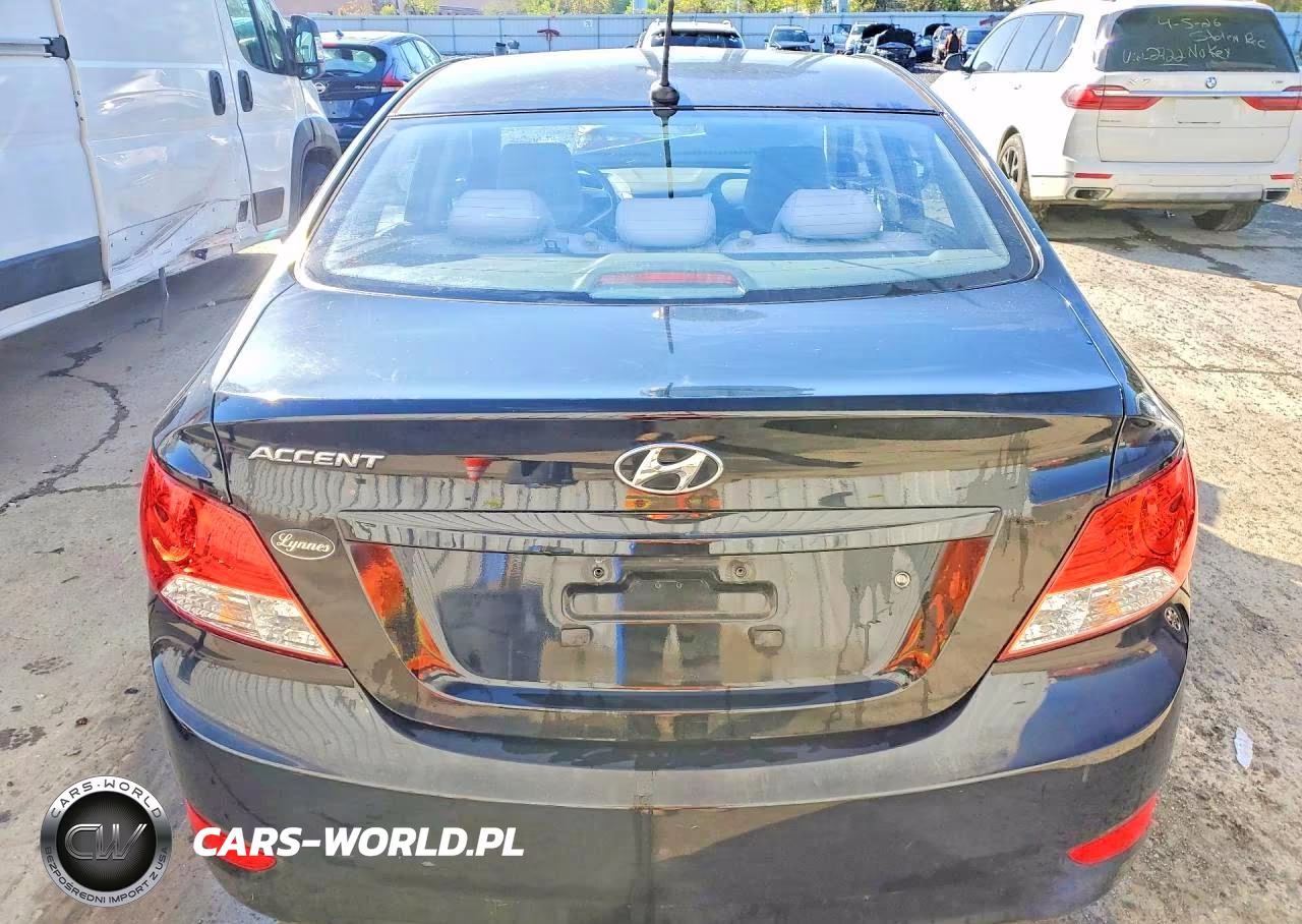 2012 Hyundai Accent Gls VIN:KMHCT4AE8CU121891 - 6