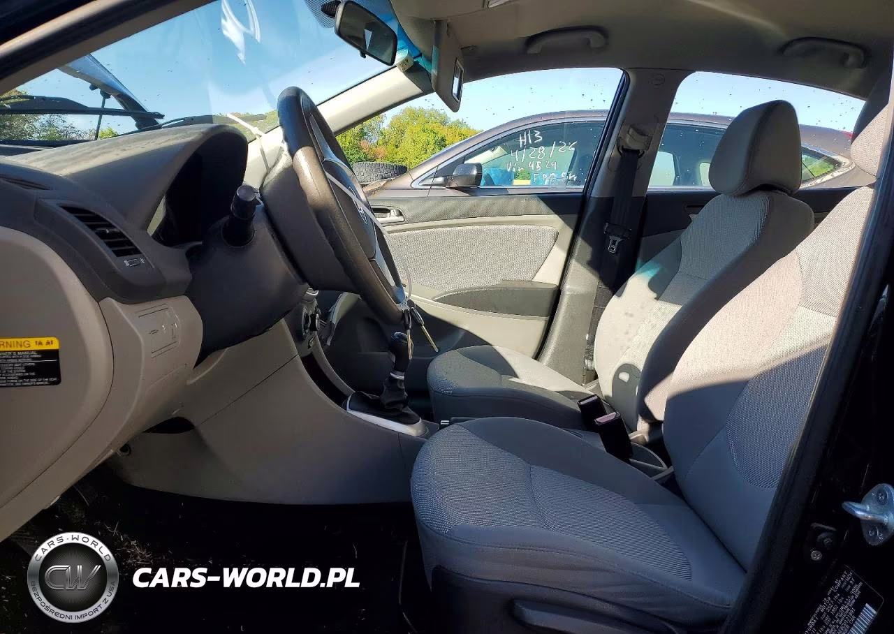 2012 Hyundai Accent Gls VIN:KMHCT4AE8CU121891 - 7