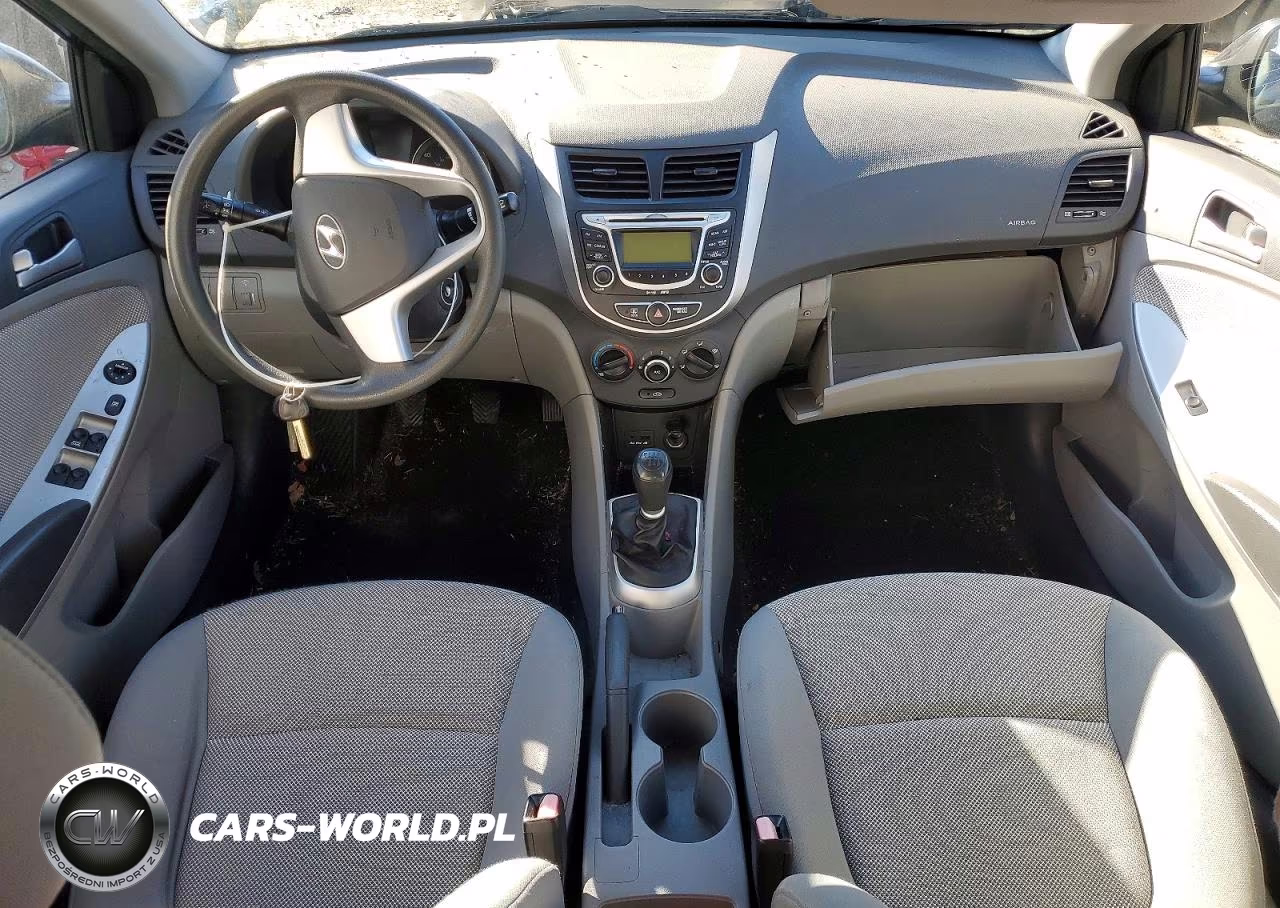 2012 Hyundai Accent Gls VIN:KMHCT4AE8CU121891 - 8