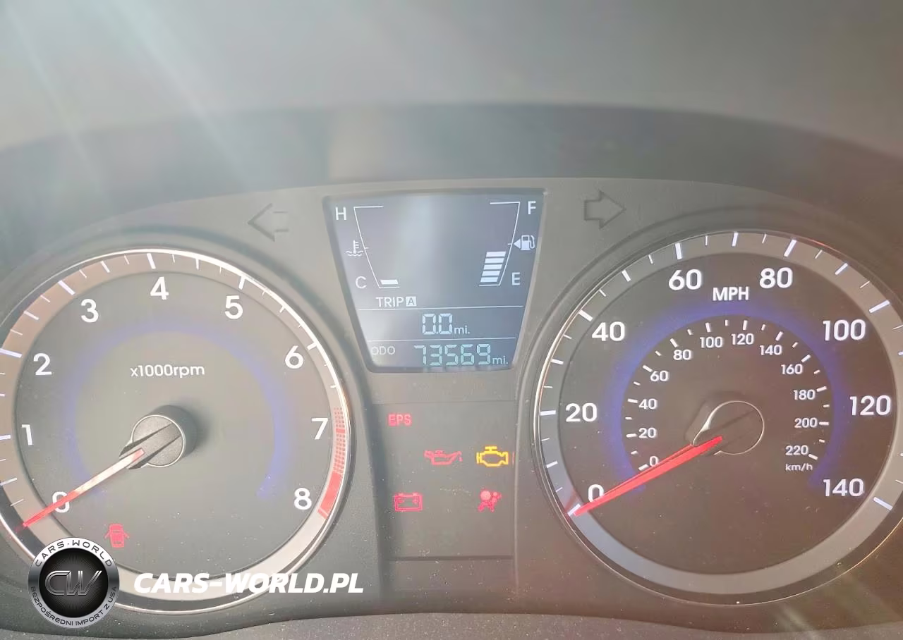 2012 Hyundai Accent Gls VIN:KMHCT4AE8CU121891 - 9