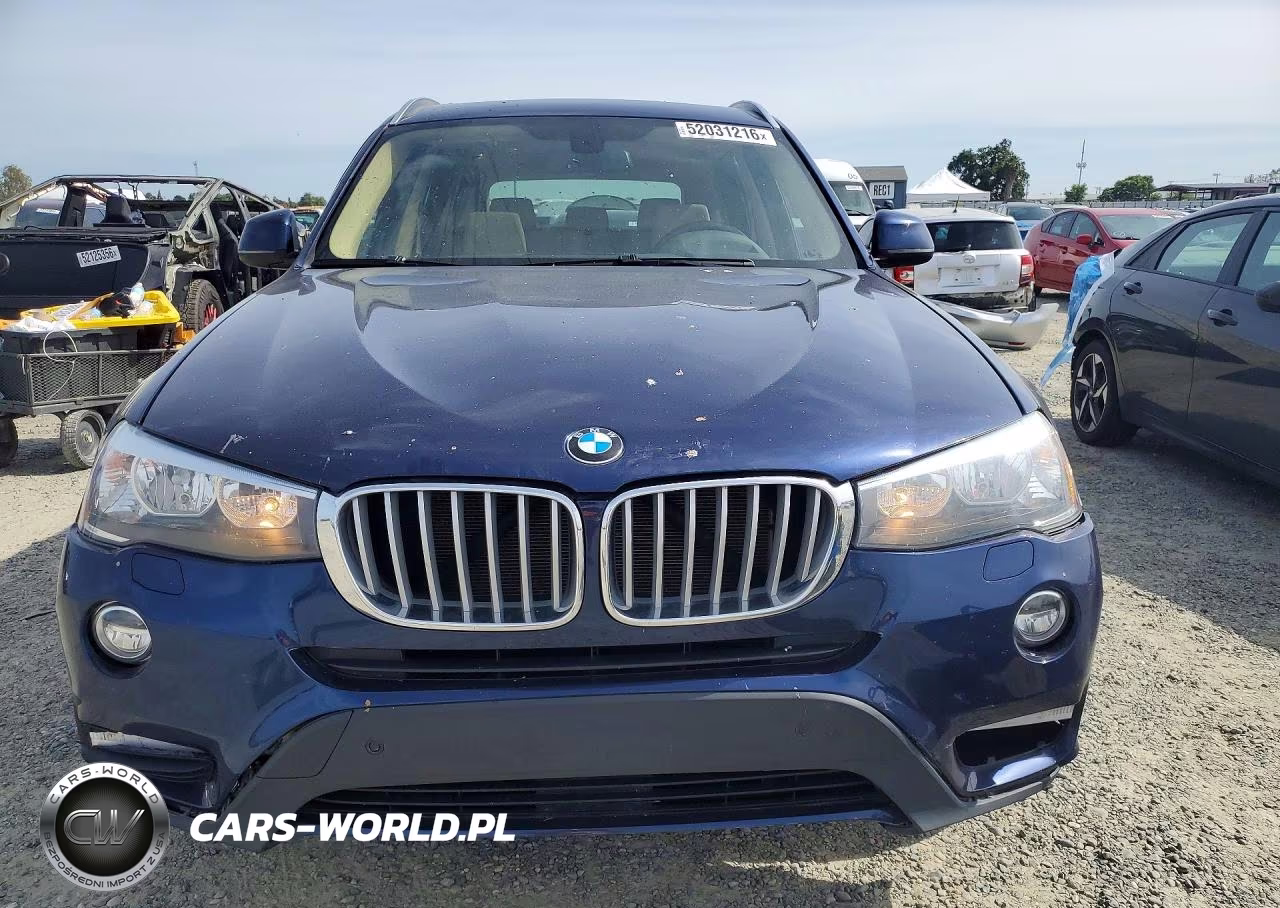 2016 BMW X3 xDrive28I VIN:5UXWX9C55G0D76626 - 5