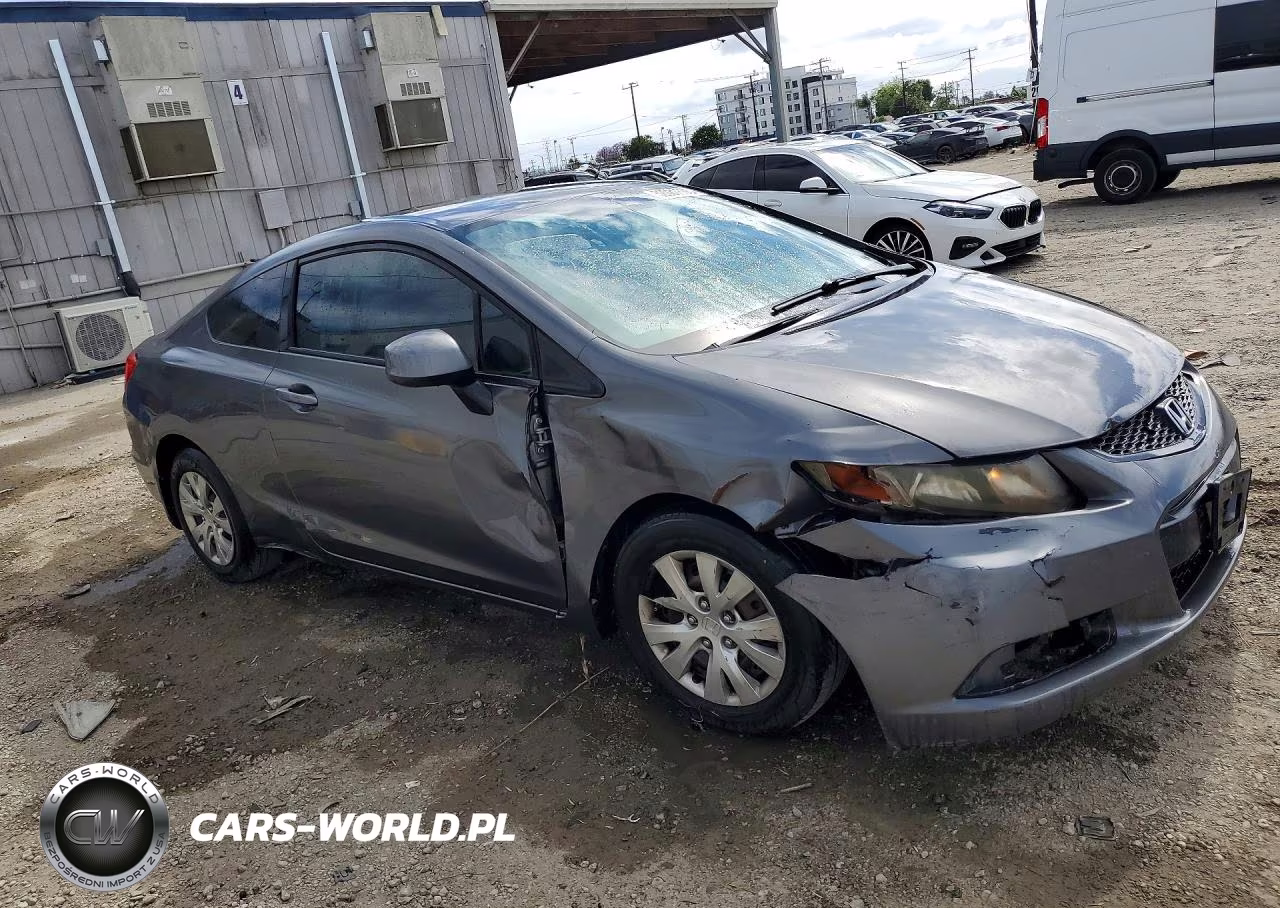 2012 Honda Civic Lx VIN:2HGFG3B58CH515457 - 4