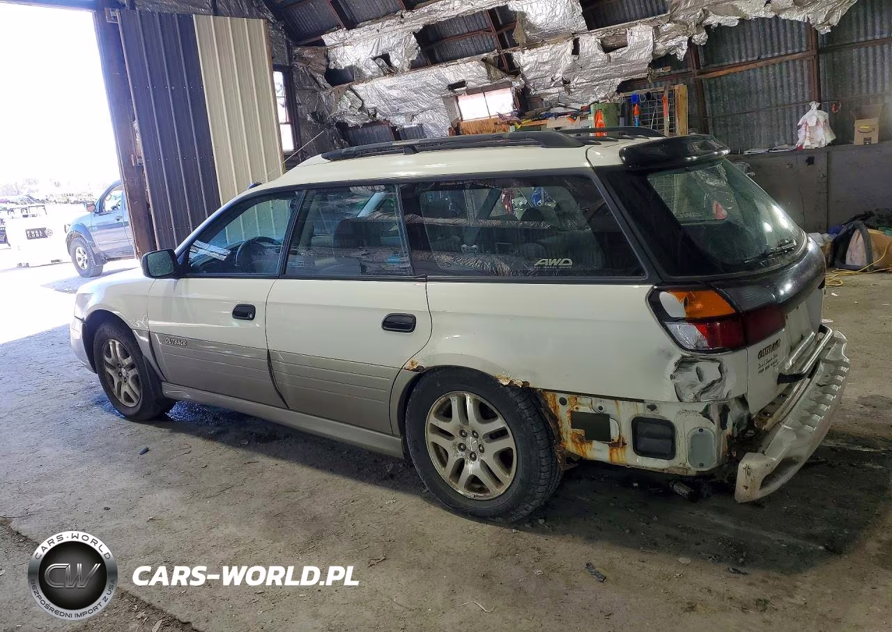2000 Subaru Legacy Outback Awp VIN:4S3BH6752Y7606957 - 2