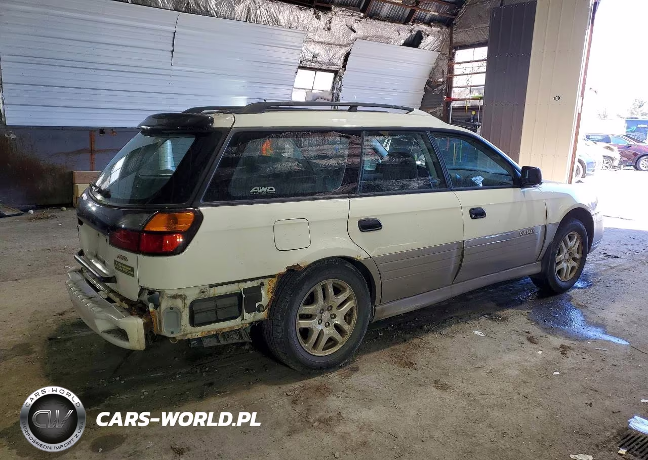 2000 Subaru Legacy Outback Awp VIN:4S3BH6752Y7606957 - 3