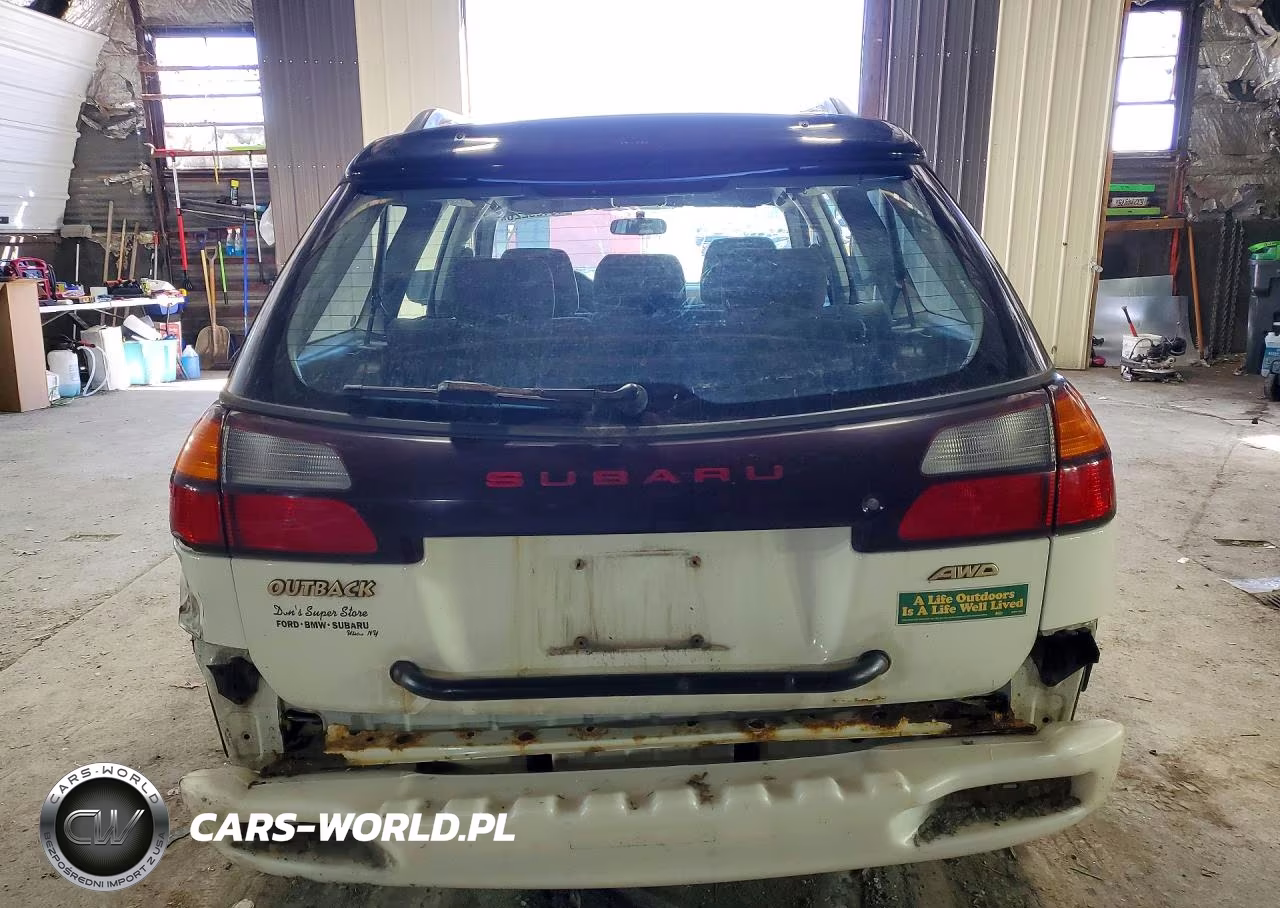 2000 Subaru Legacy Outback Awp VIN:4S3BH6752Y7606957 - 6