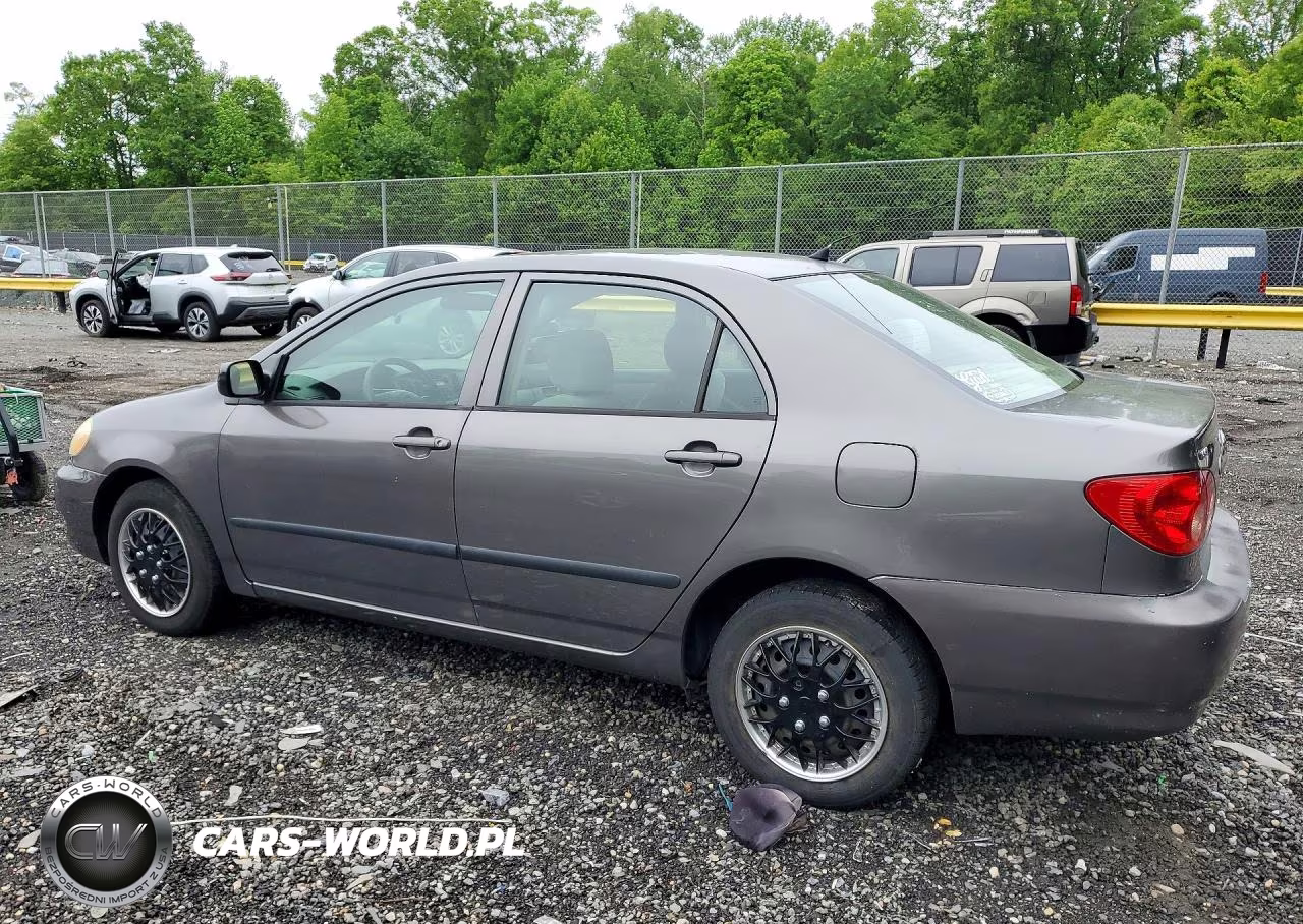 2008 Toyota Corolla Ce VIN:2T1BR32E18C861861 - 2