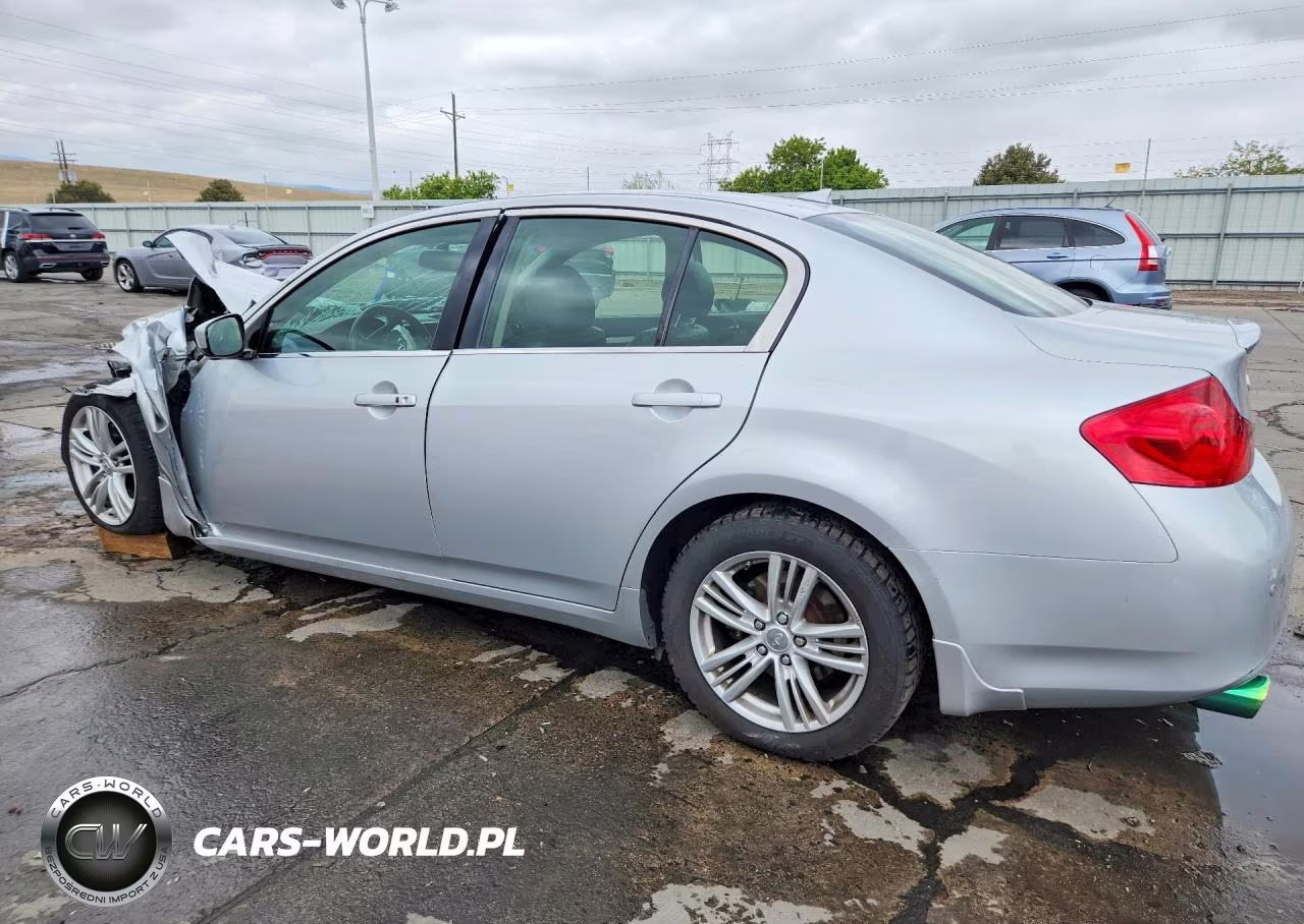 INFINITI G37 VIN:JN1CV6AR5DM754222 - 2