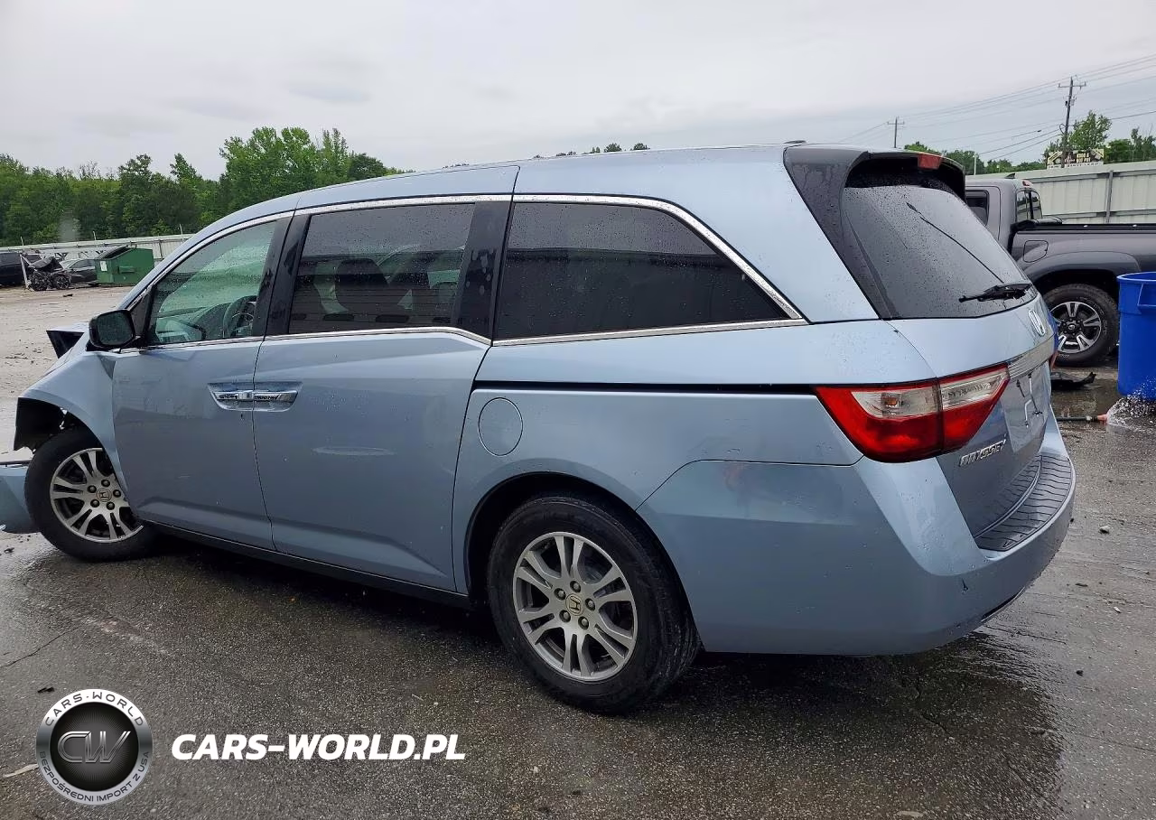 2012 Honda Odyssey Exl VIN:5FNRL5H67CB002726 - 2