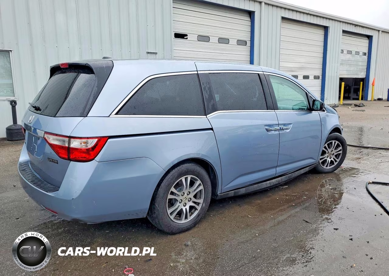2012 Honda Odyssey Exl VIN:5FNRL5H67CB002726 - 3