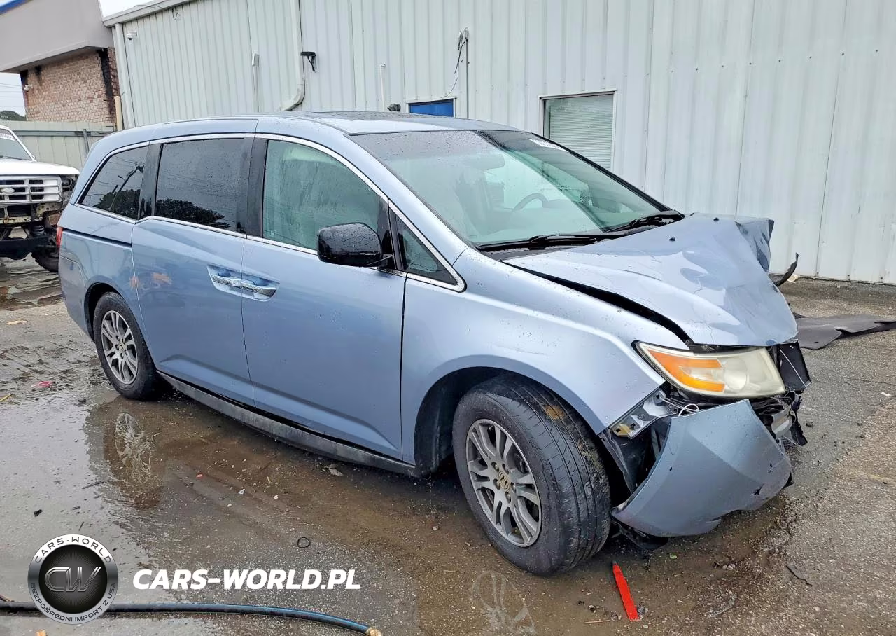 2012 Honda Odyssey Exl VIN:5FNRL5H67CB002726 - 4