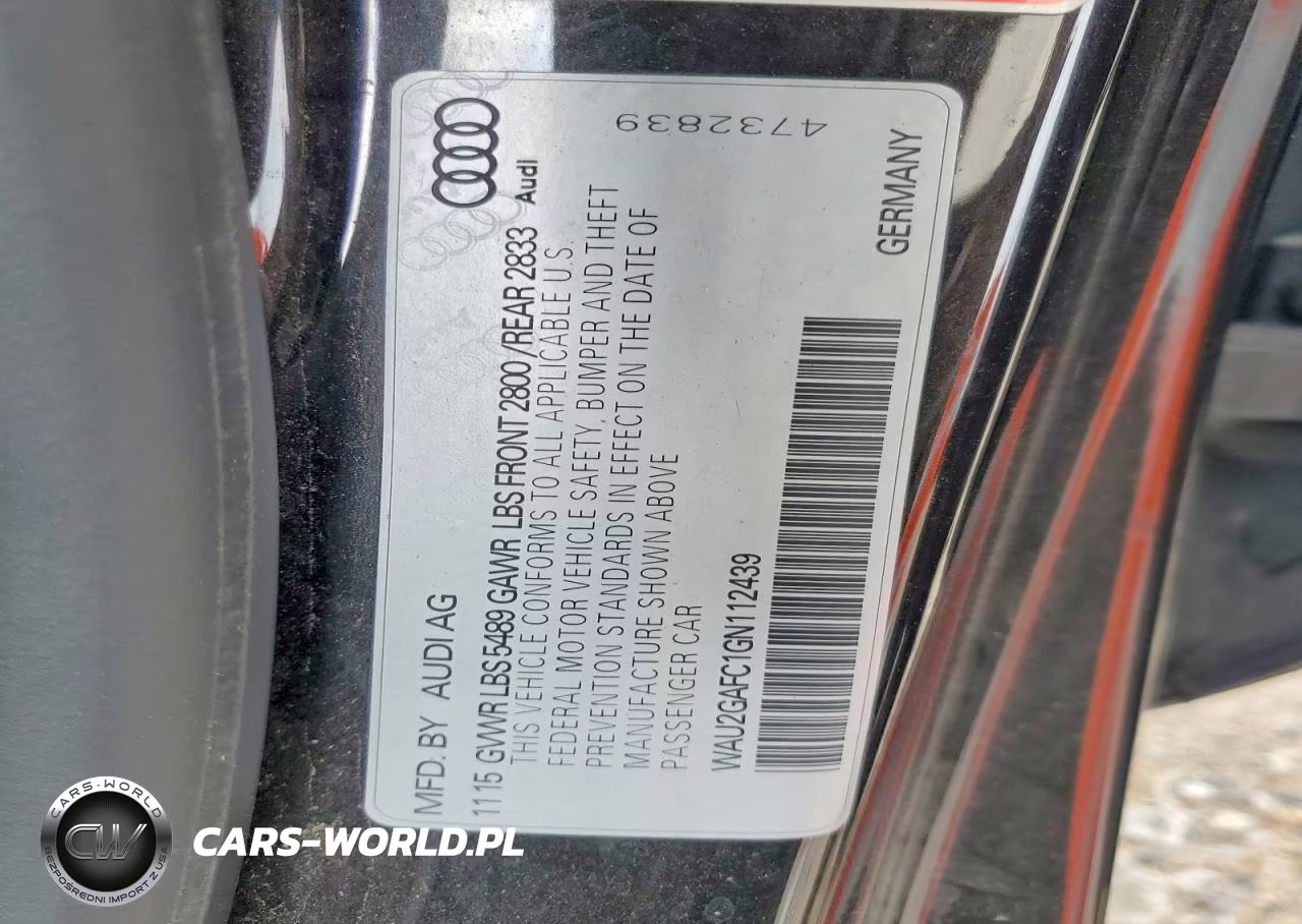 2016 Audi A7 Prestige VIN:WAU2GAFC1GN112439 - 13