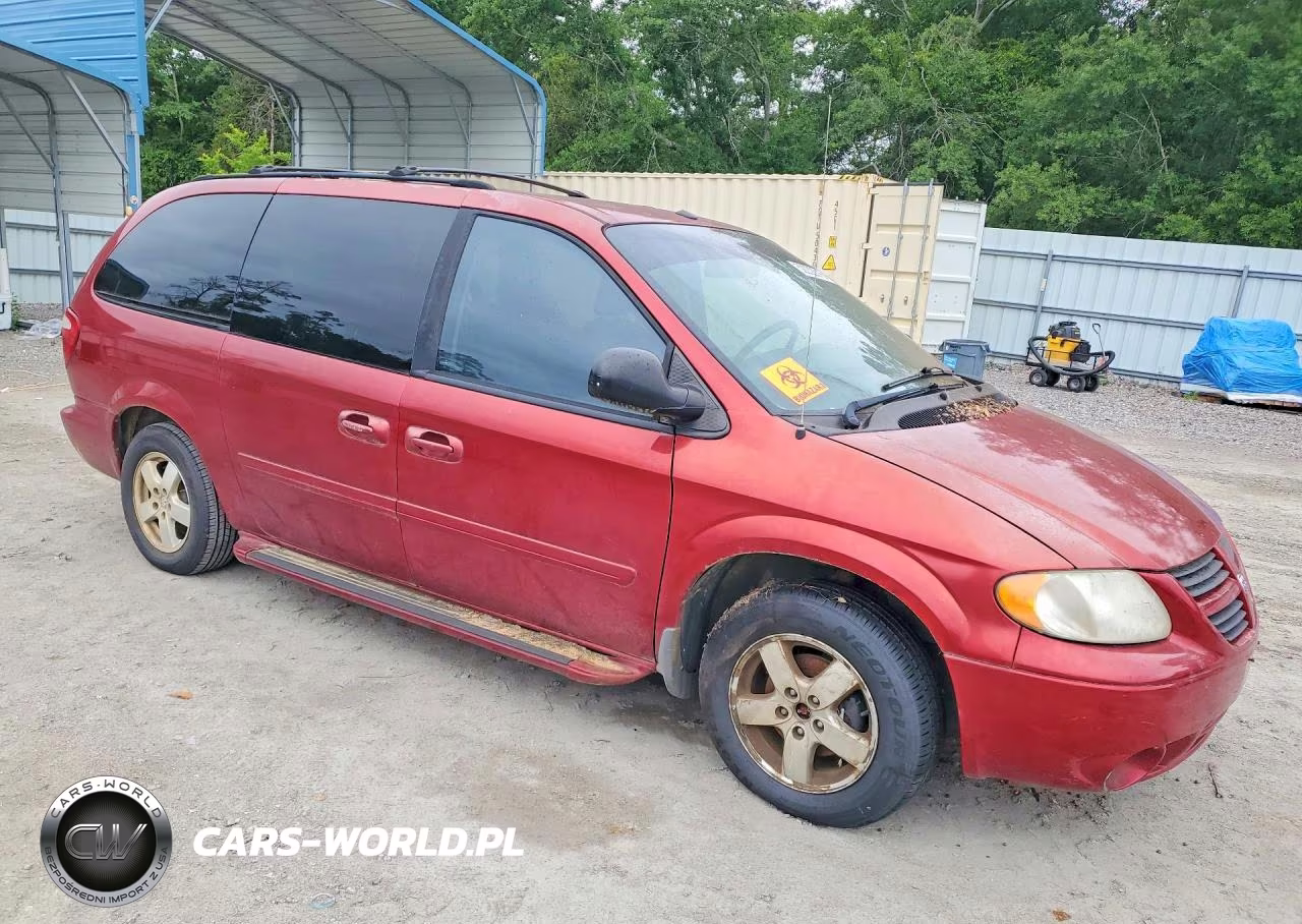 2007 Dodge Grand Caravan Sxt VIN:2D4GP44L47R132025 - 4