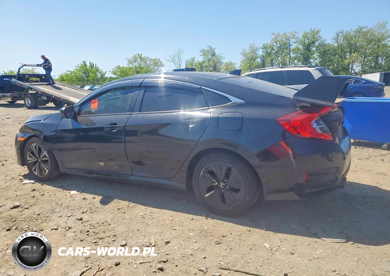 2018 Honda Civic Ex VIN:JHMFC1F32JX025126 - 2
