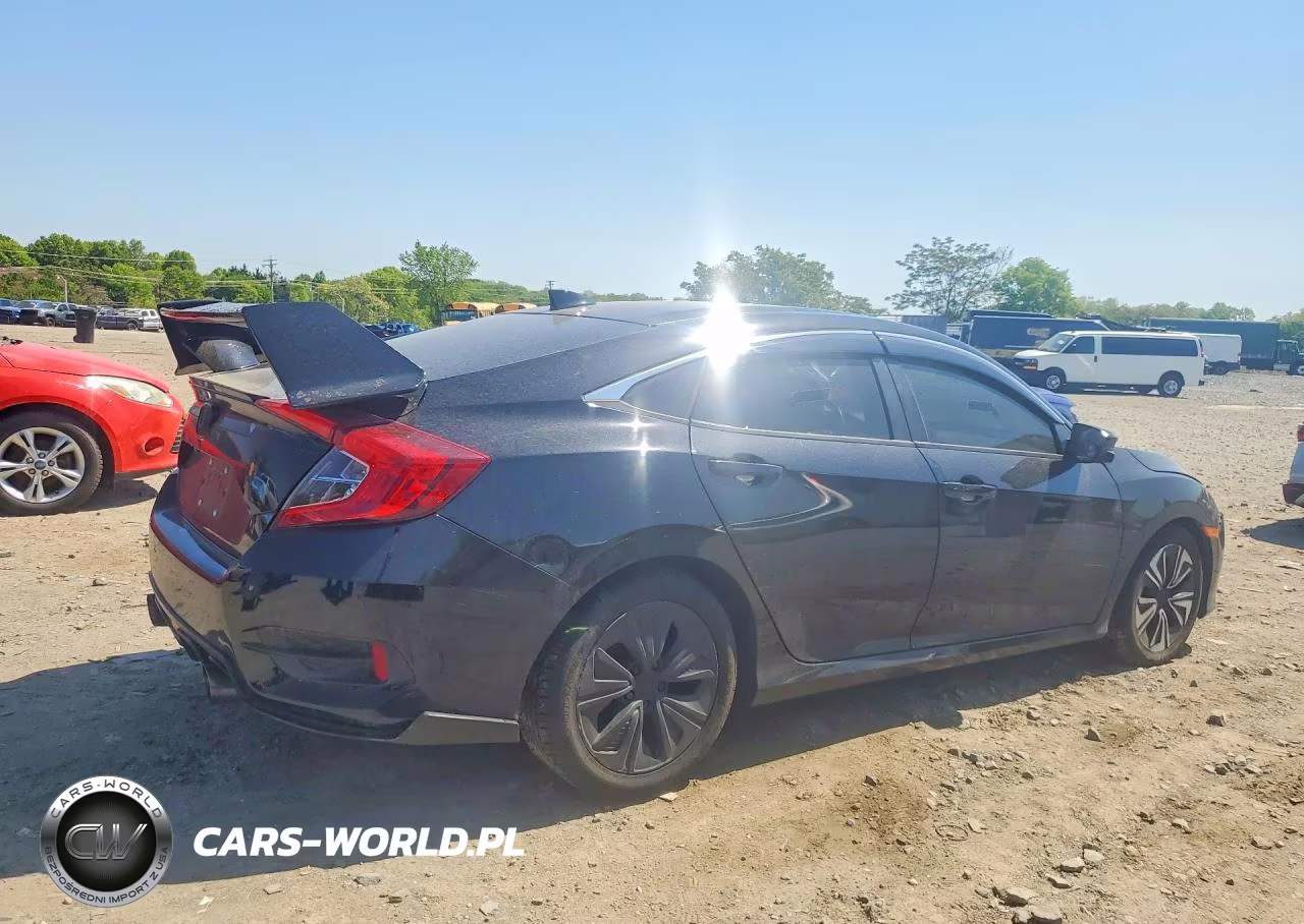 2018 Honda Civic Ex VIN:JHMFC1F32JX025126 - 3