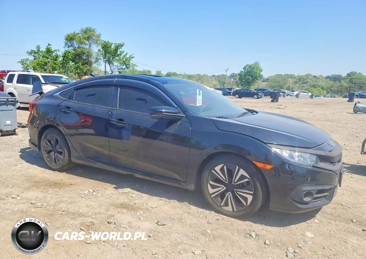 2018 Honda Civic Ex VIN:JHMFC1F32JX025126 - 4