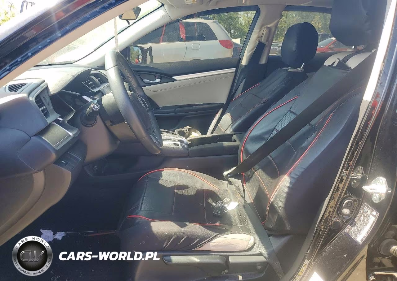 2018 Honda Civic Ex VIN:JHMFC1F32JX025126 - 7