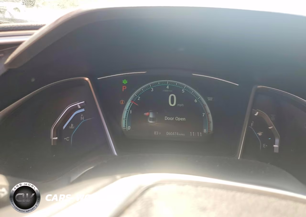 2018 Honda Civic Ex VIN:JHMFC1F32JX025126 - 9