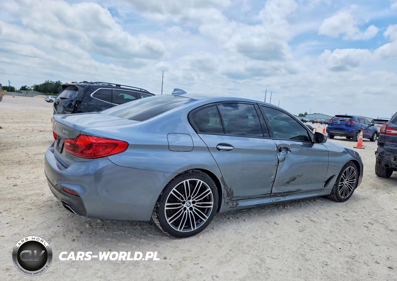2018 BMW 540 I VIN:WBAJE5C53JWA95615 - 3
