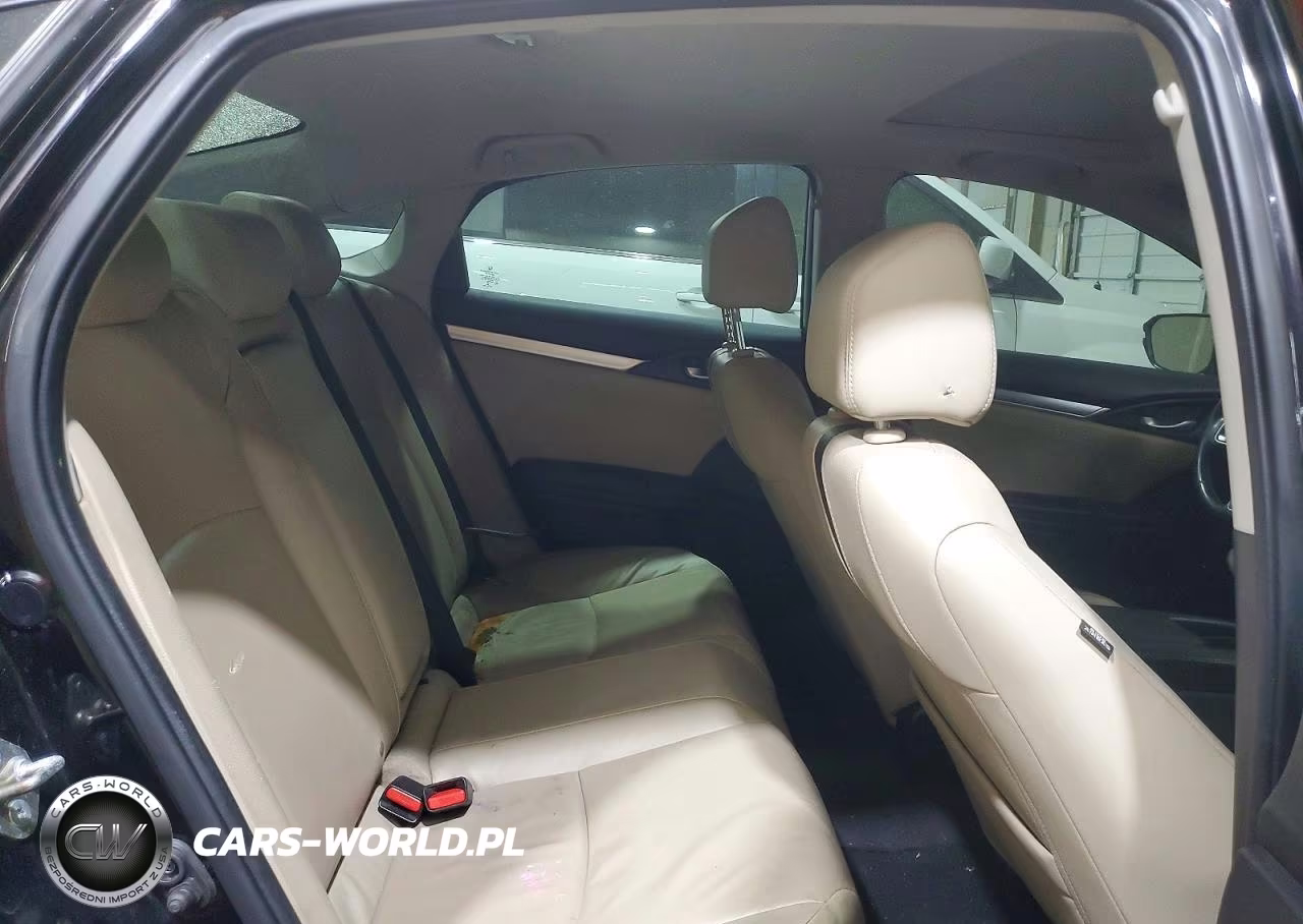 2017 Honda Civic Touring VIN:19XFC1F90HE010141 - 10