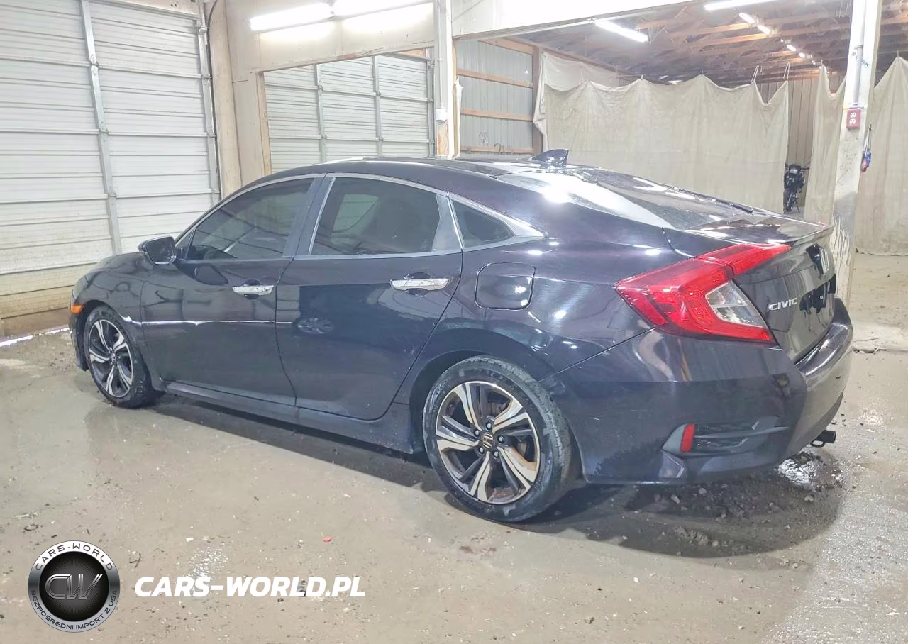 2017 Honda Civic Touring VIN:19XFC1F90HE010141 - 2