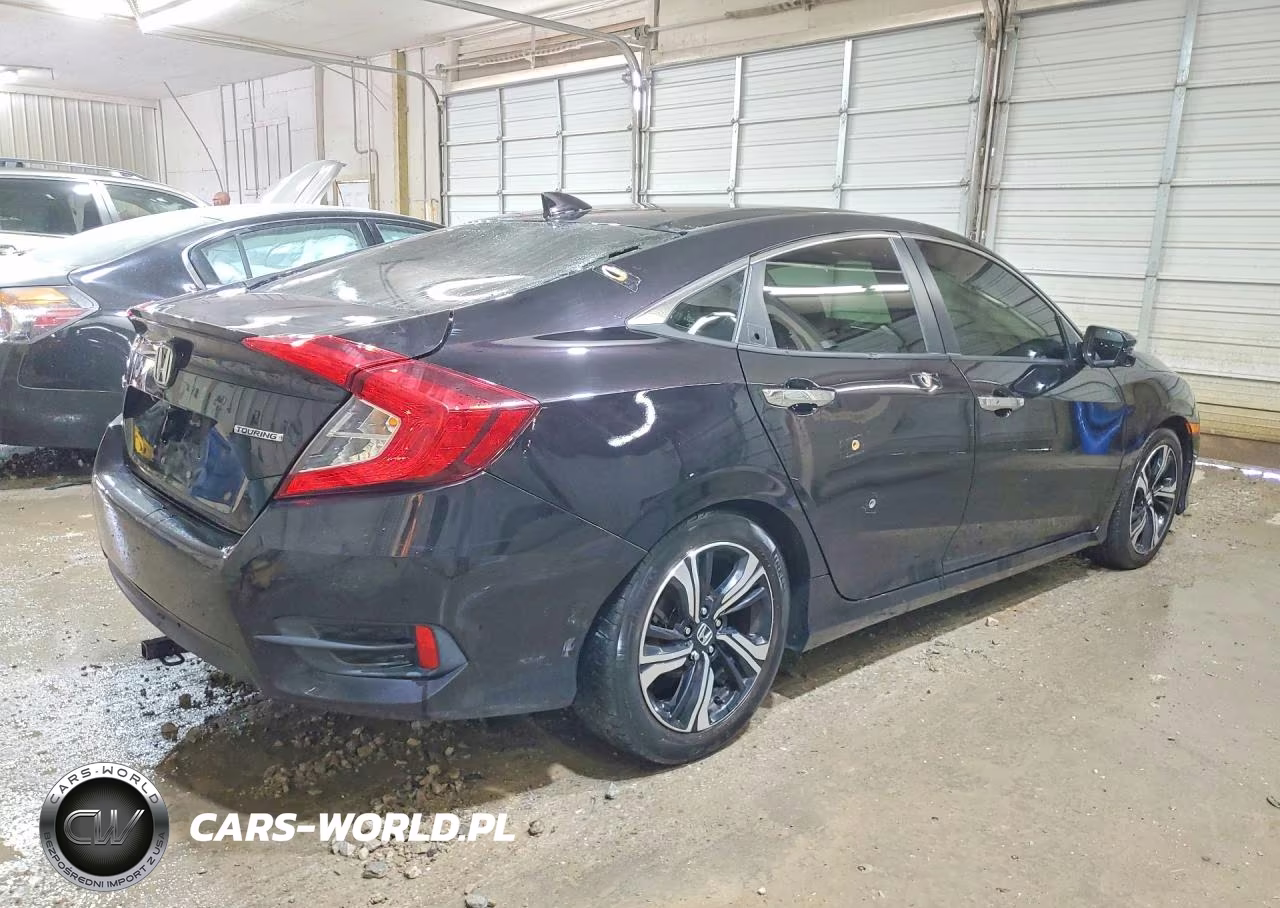2017 Honda Civic Touring VIN:19XFC1F90HE010141 - 3