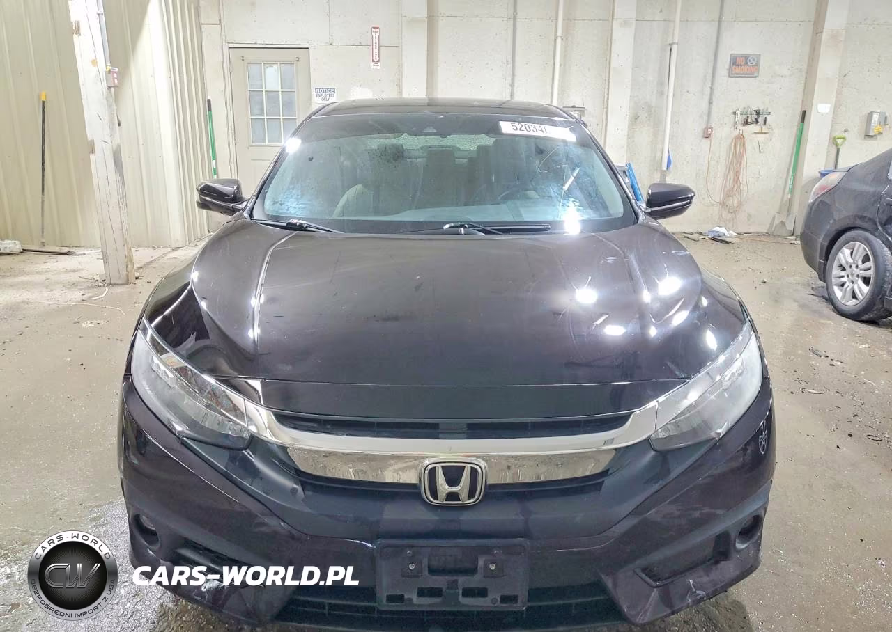 2017 Honda Civic Touring VIN:19XFC1F90HE010141 - 5